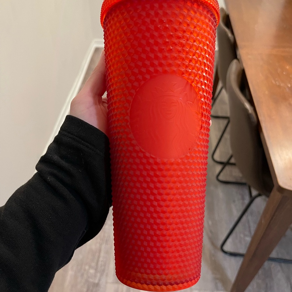 Studded Starbucks tumbler